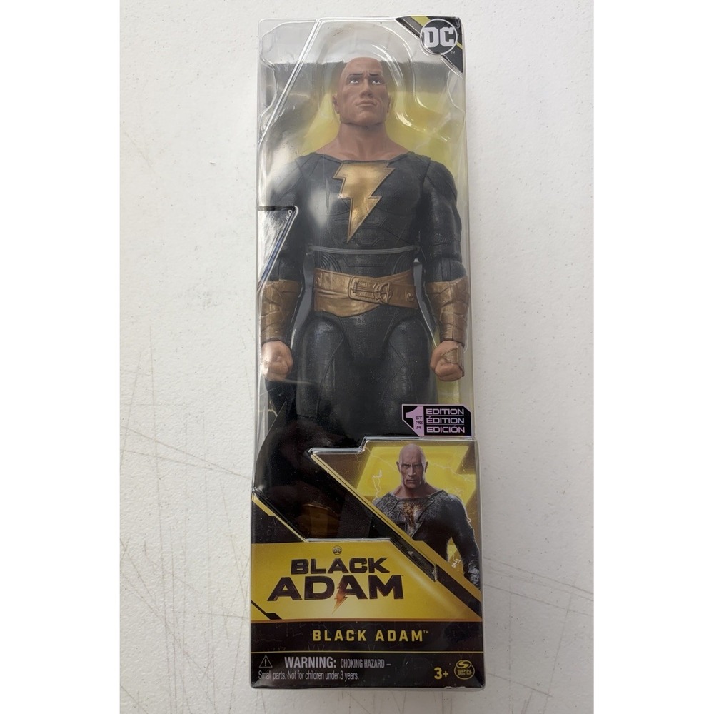 Black Adam Movie 12-inch Action Figure New DC Comics New Sm Bx Dmg